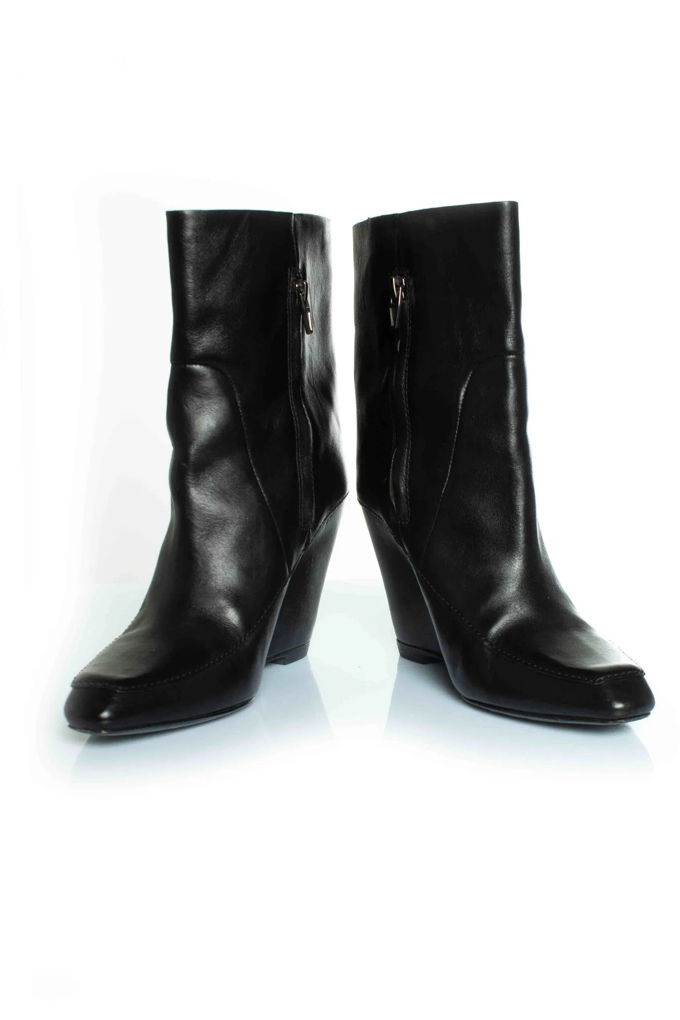 hidden platform ankle boots