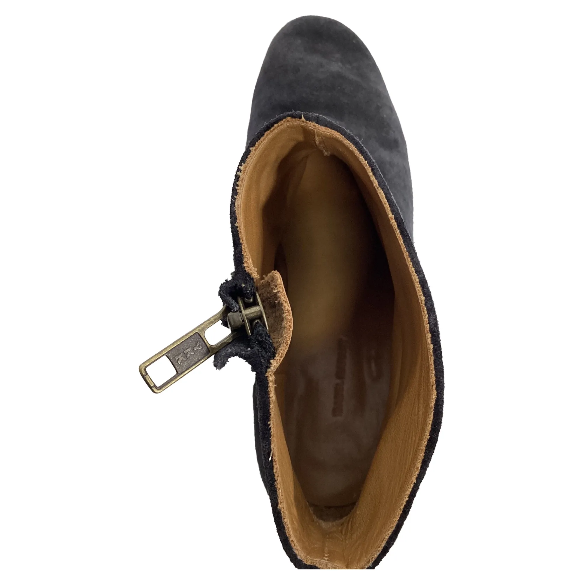 Isabel Marant Dicker Western Boots in Black Suede