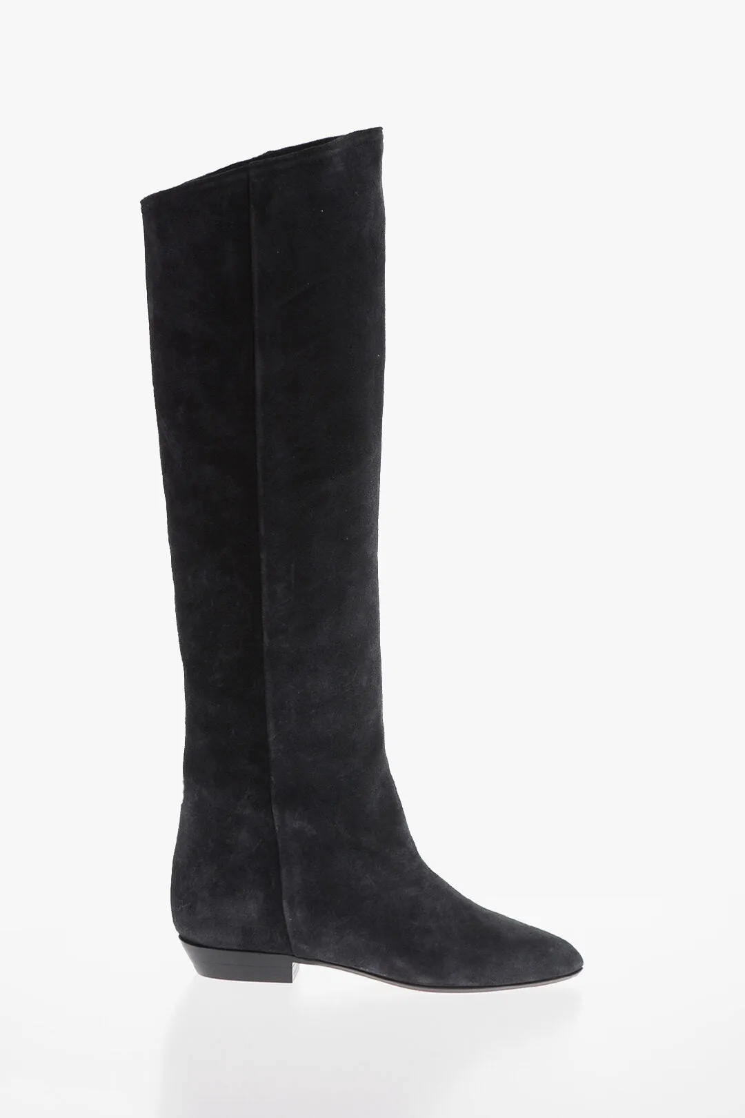 Isabel Marant Suede Knee-Lenght City Boots
