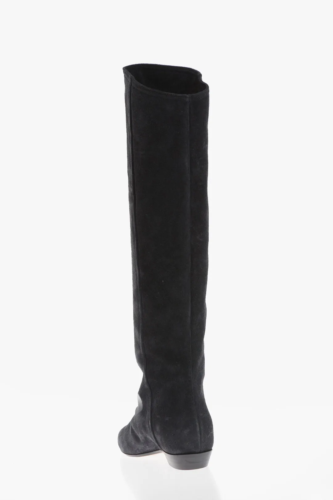 Isabel Marant Suede Knee-Lenght City Boots