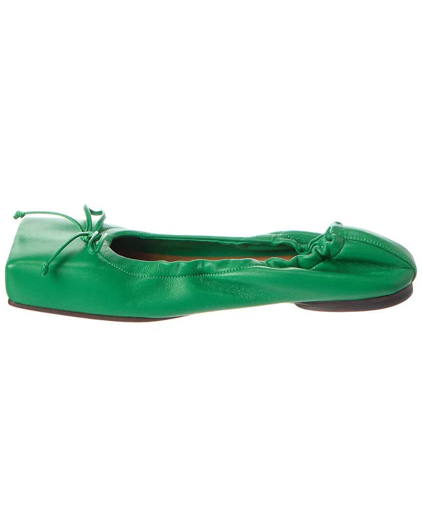 Jacquemus Leather Flat