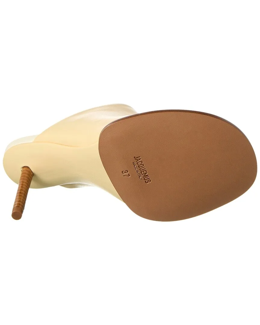 Jacquemus Les Mules Rond Carre Leather Mule