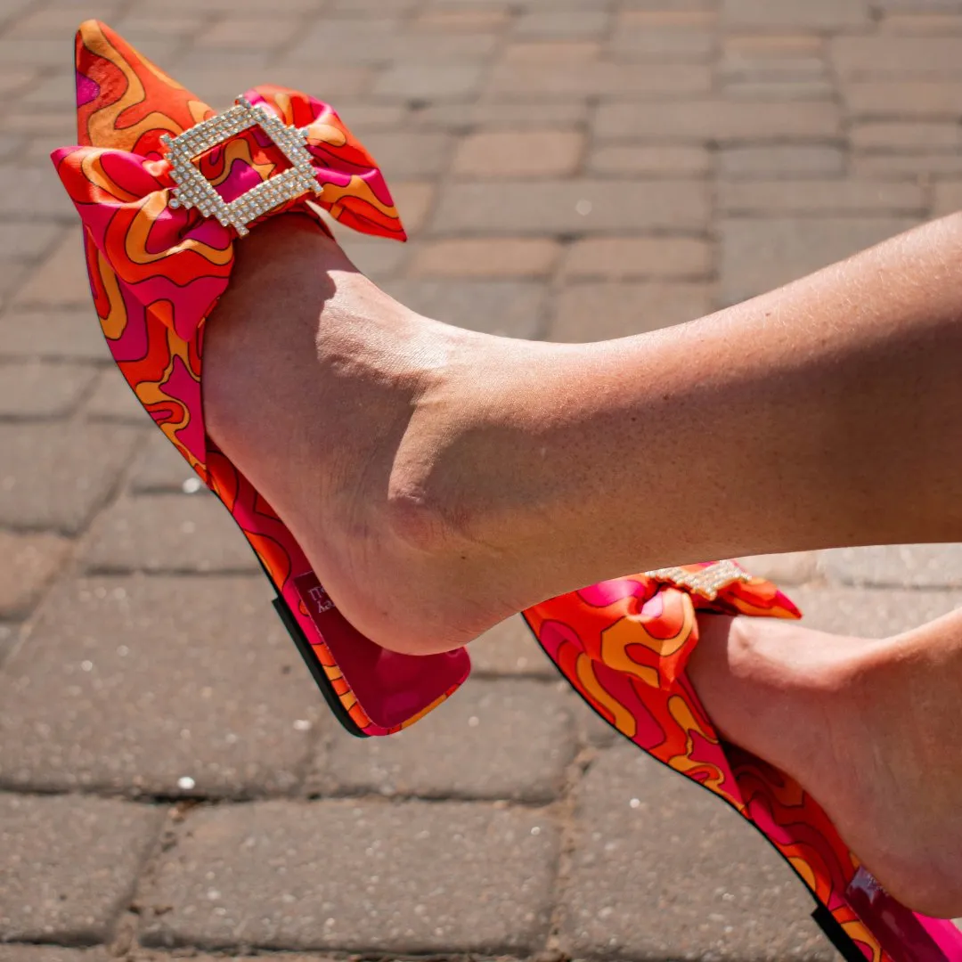 Jeffrey Campbell: Sit-Pretty Satin Mule