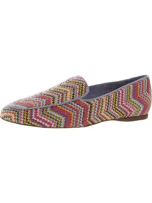 Jiana2 Womens Chevron Slip On Loafers
