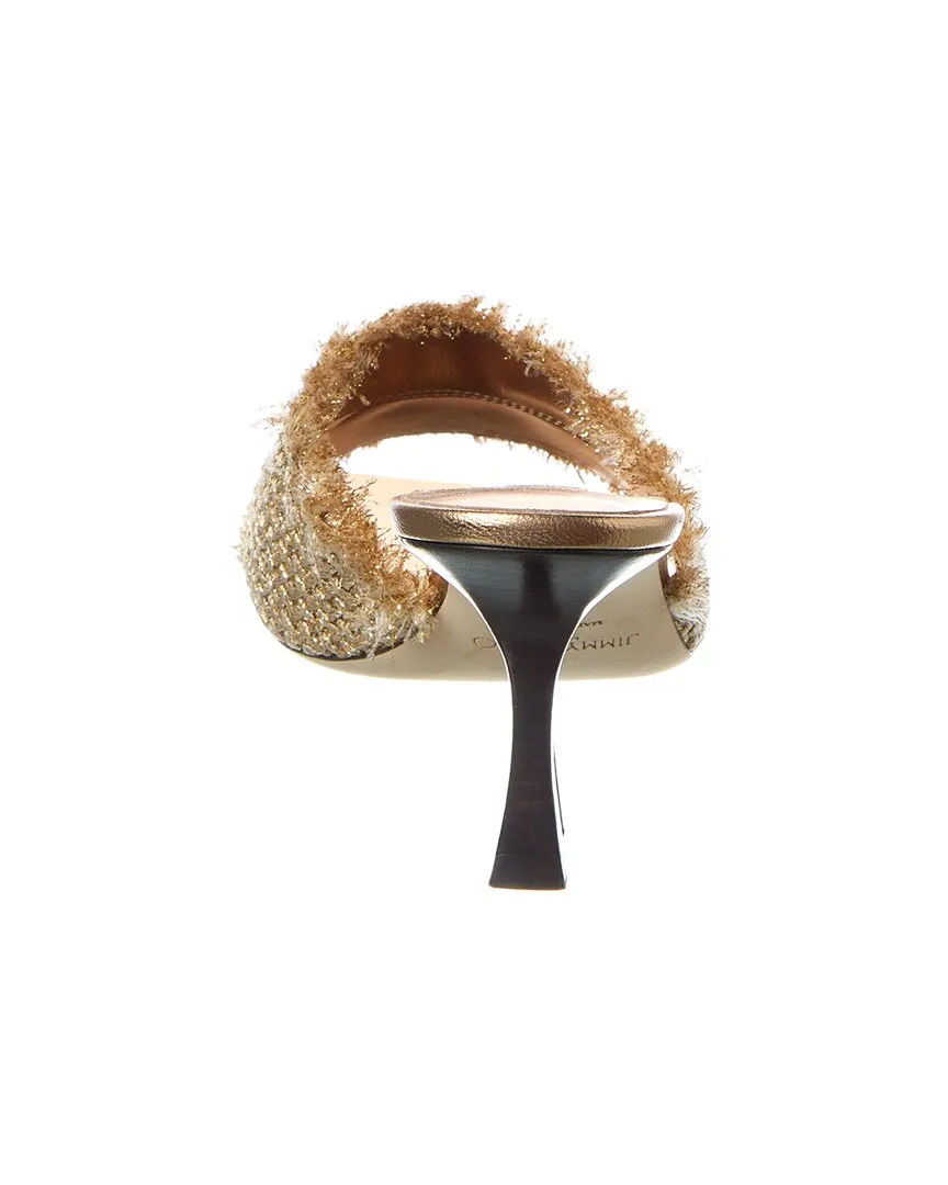 Jimmy Choo Alexia 70 Lurex Sandal