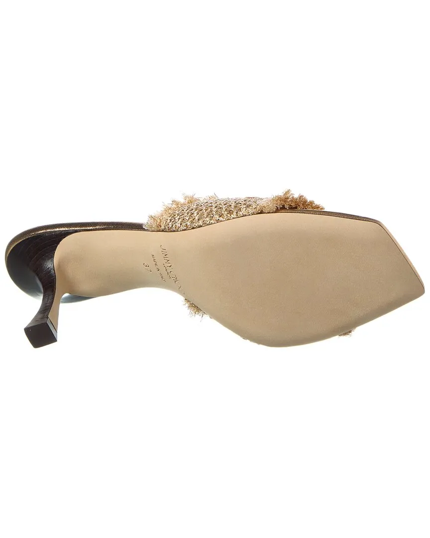 Jimmy Choo Alexia 70 Lurex Sandal