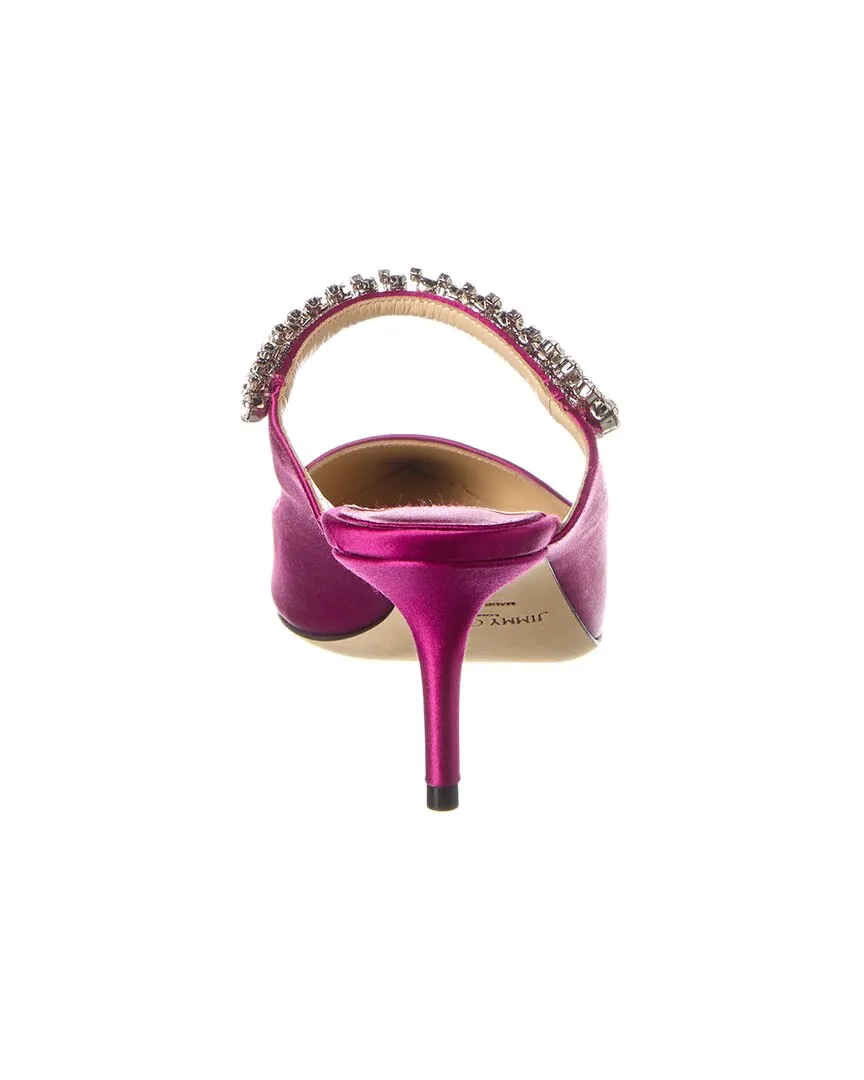 Jimmy Choo Bing 65 Satin Mule