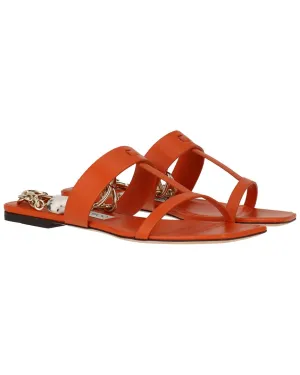 Jimmy Choo Reed Leather Flat