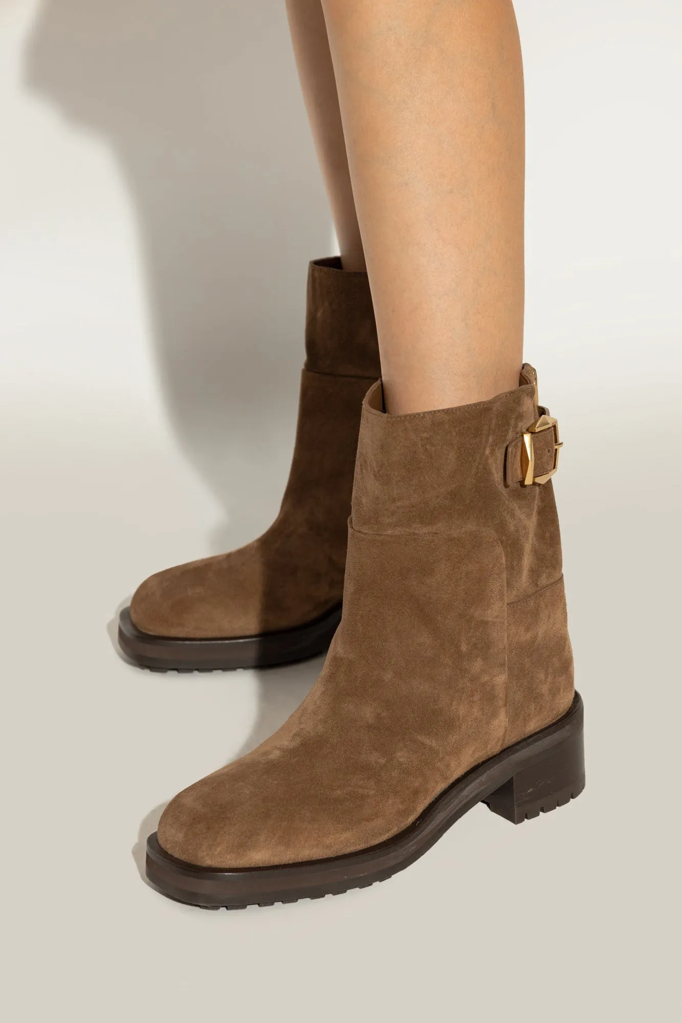 Jimmy Choo Suede Ankle Boots Brooklyn