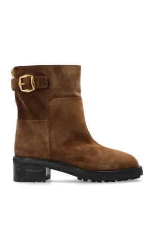 Jimmy Choo Suede Ankle Boots Brooklyn
