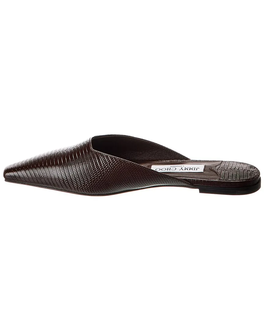 Jimmy Choo Vivi Leather Flat