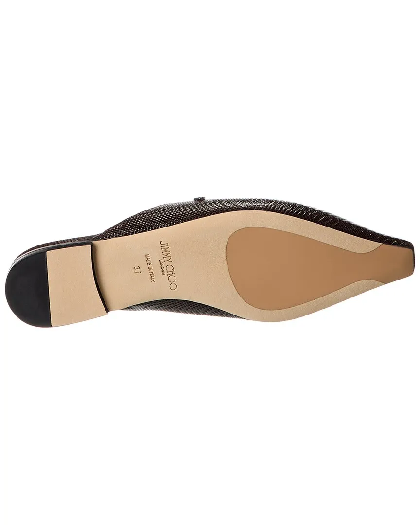 Jimmy Choo Vivi Leather Flat