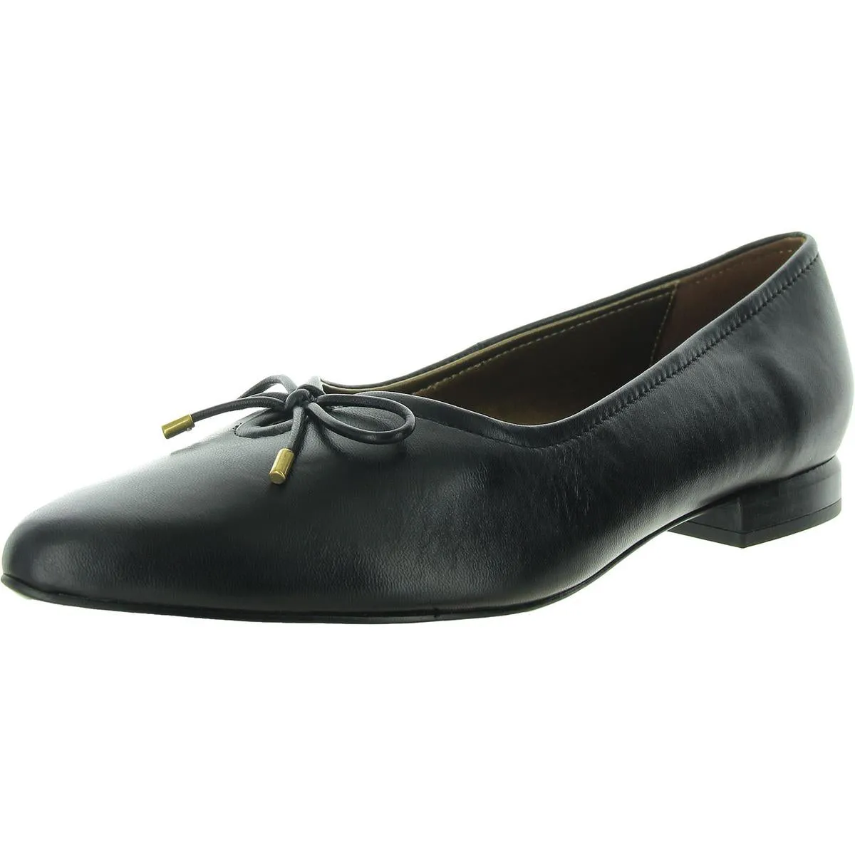 Joiner Womens Bow Leather Pumps