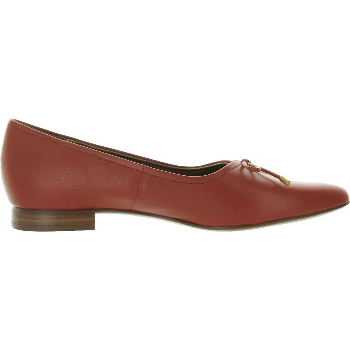 Joiner Womens Bow Leather Pumps