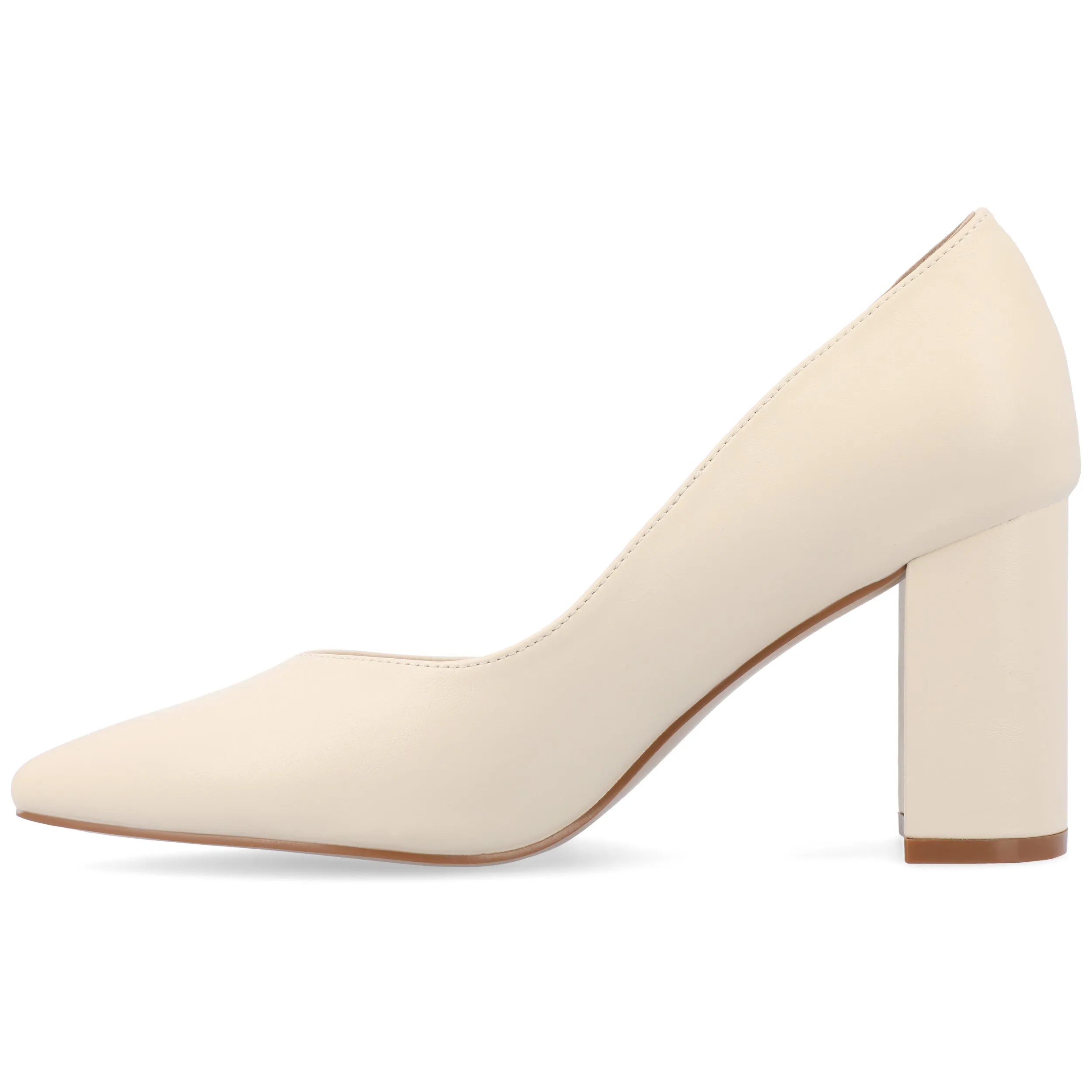 Journee Collection Women's Narrow Width SuperNatural Tru Comfort Foam SIMONNE Pumps Warm Shades
