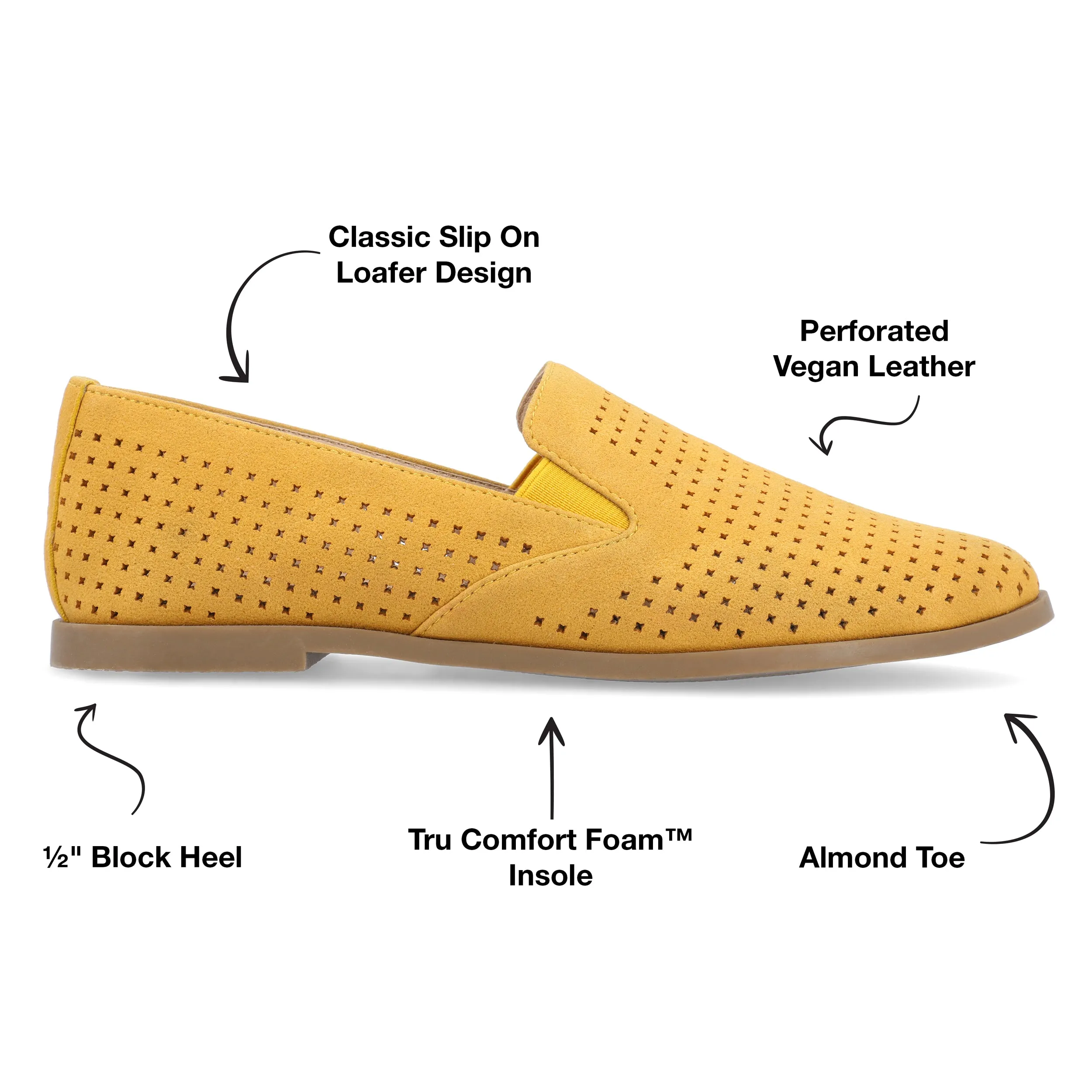 Journee Collection Women's Tru Comfort Foam Lucie Flat