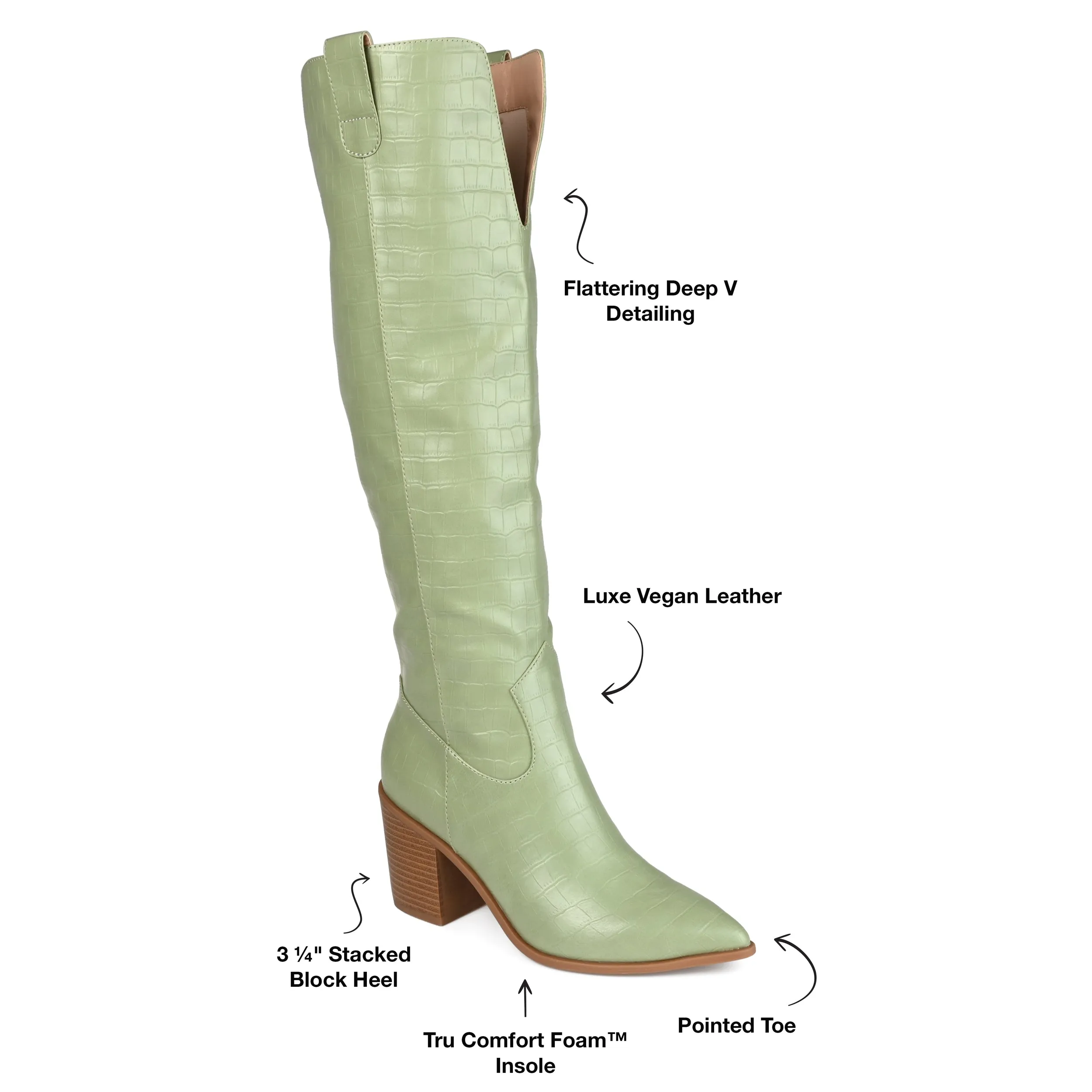 Journee Collection Women's Tru Comfort Foam Wide Calf Therese