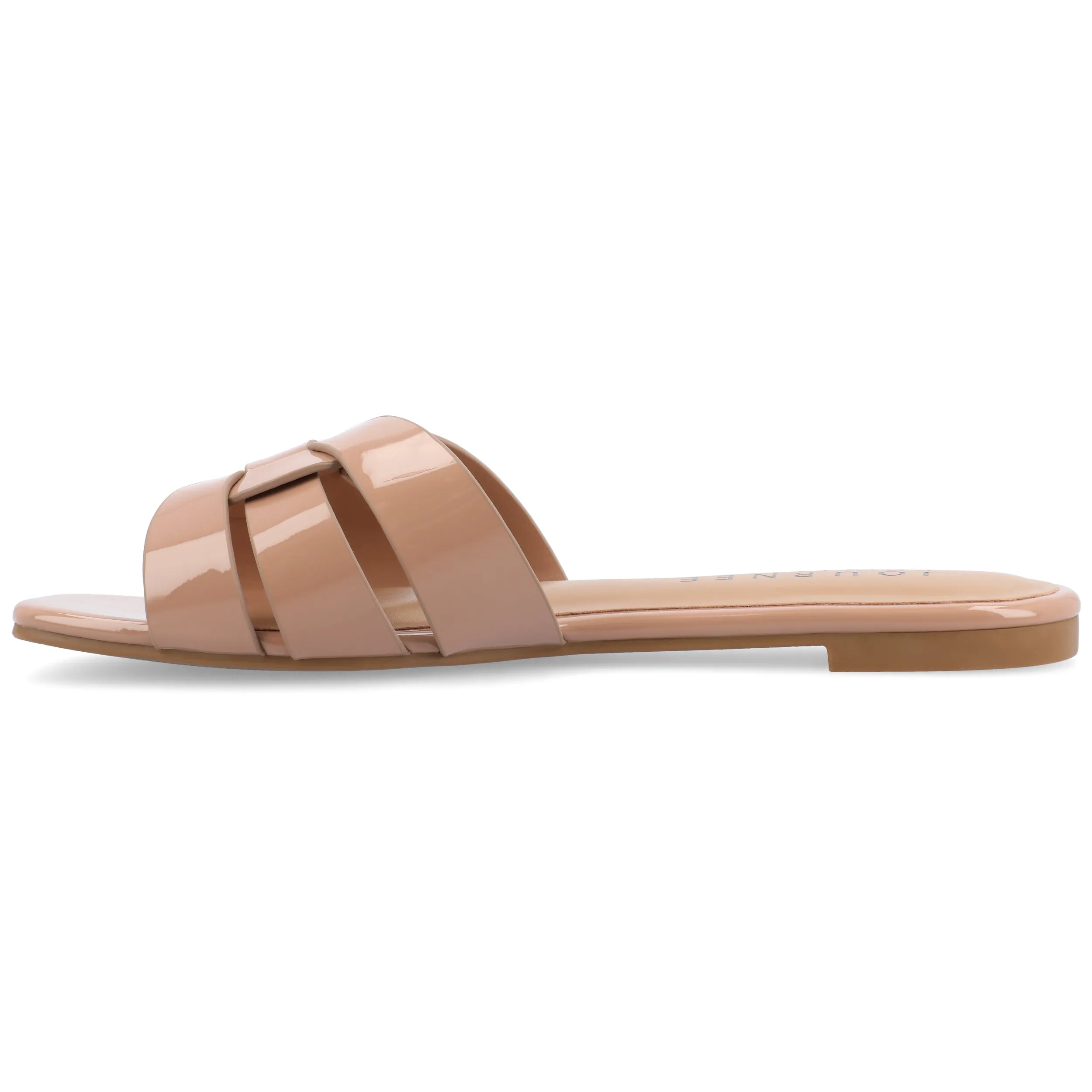 Journee Womens Arrina Flat Sandals