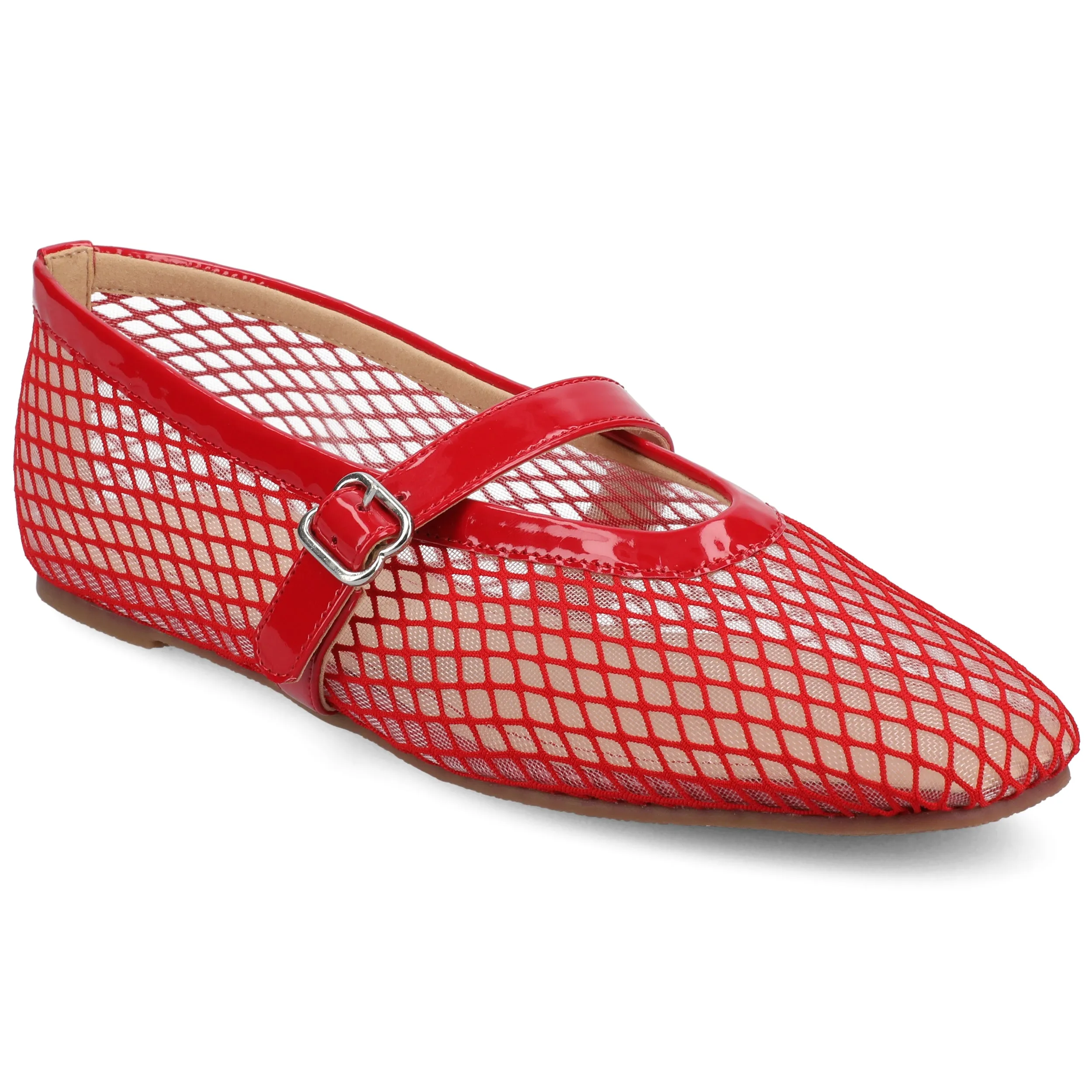 Journee Women's Casha Mesh Dress Flats