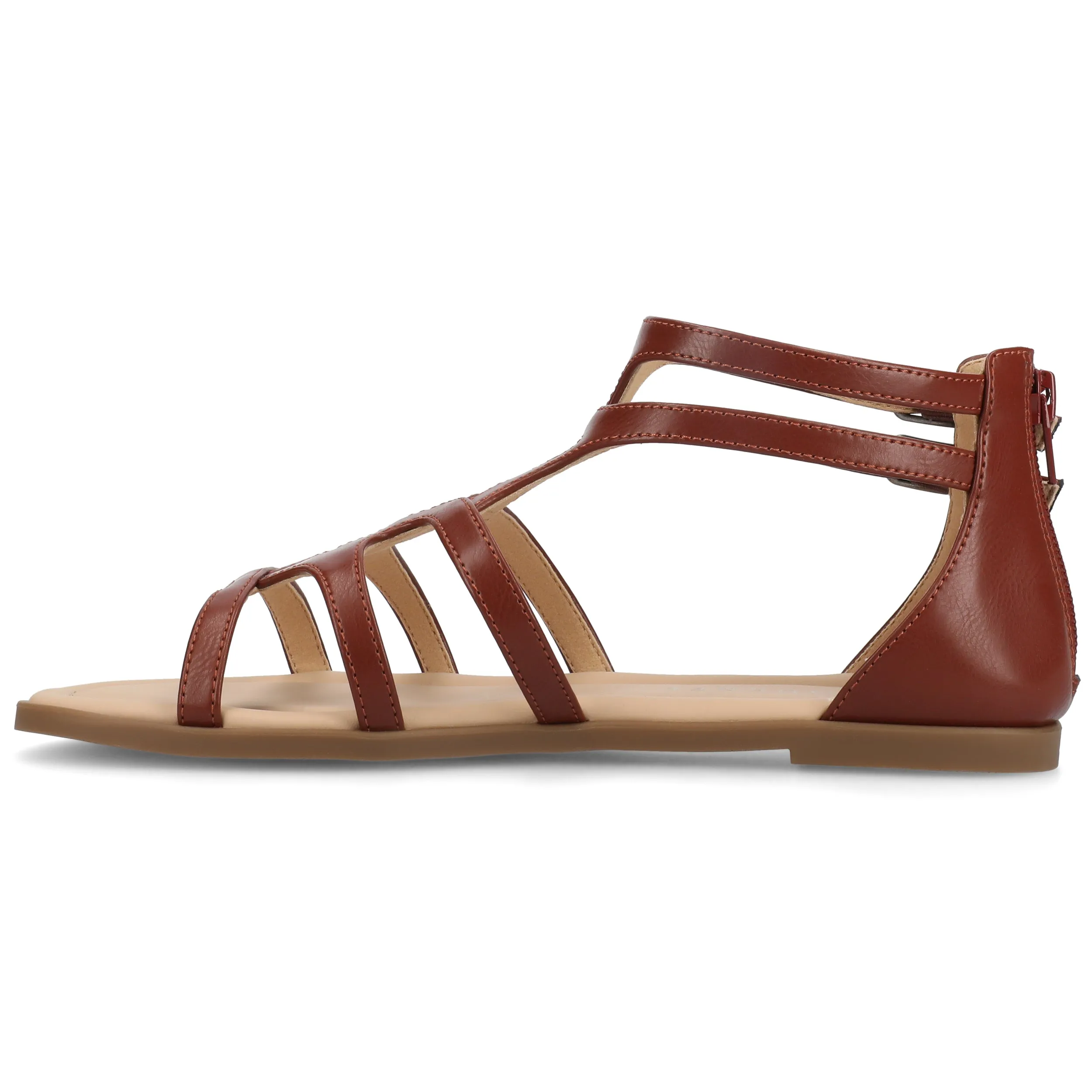 Journee Women's Genneva Medium and Wide Width Flat Sandals