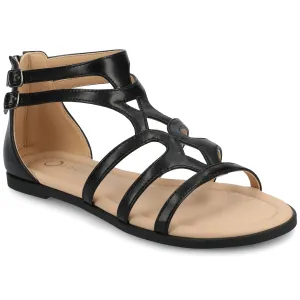 Journee Women's Genneva Medium and Wide Width Flat Sandals
