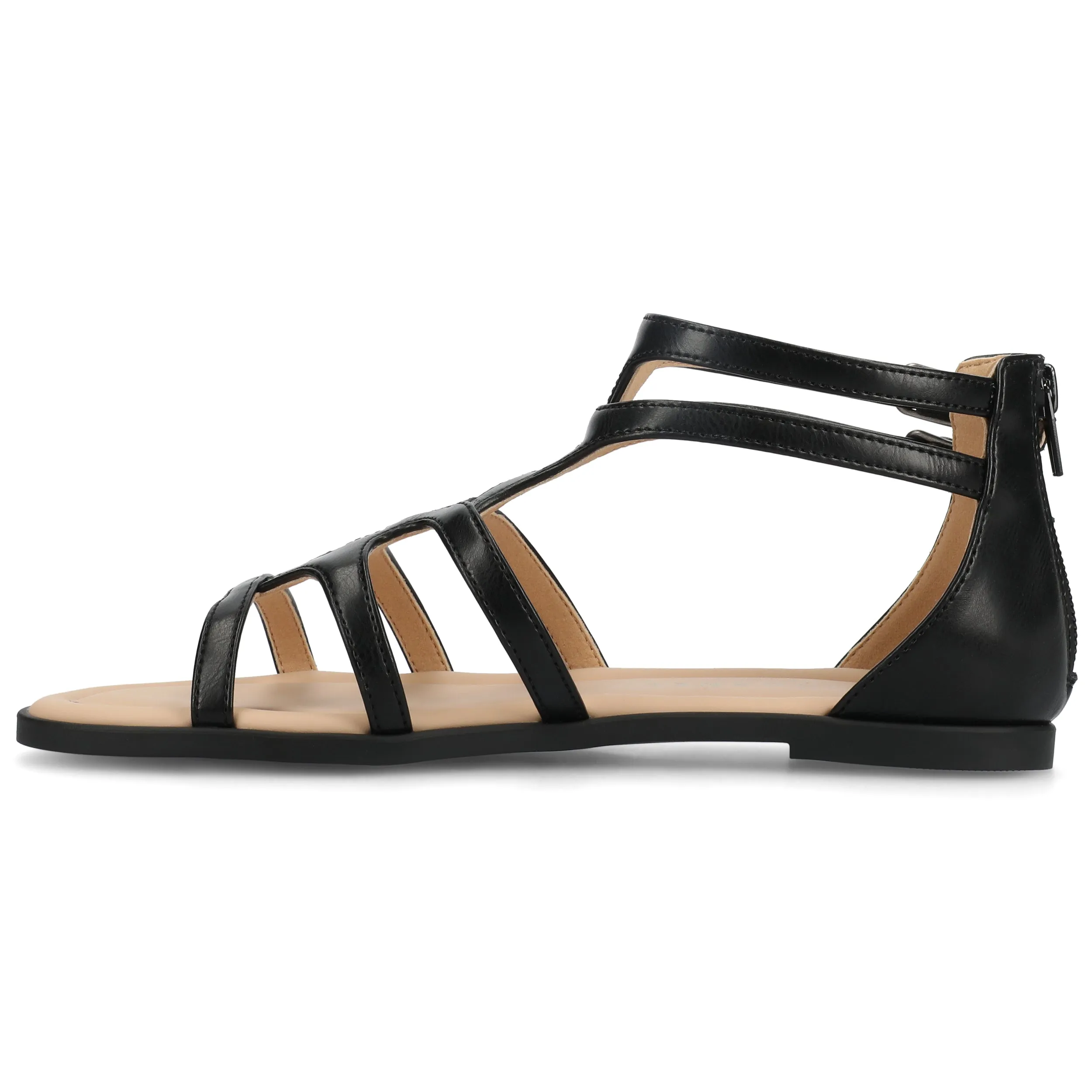 Journee Women's Genneva Medium and Wide Width Flat Sandals
