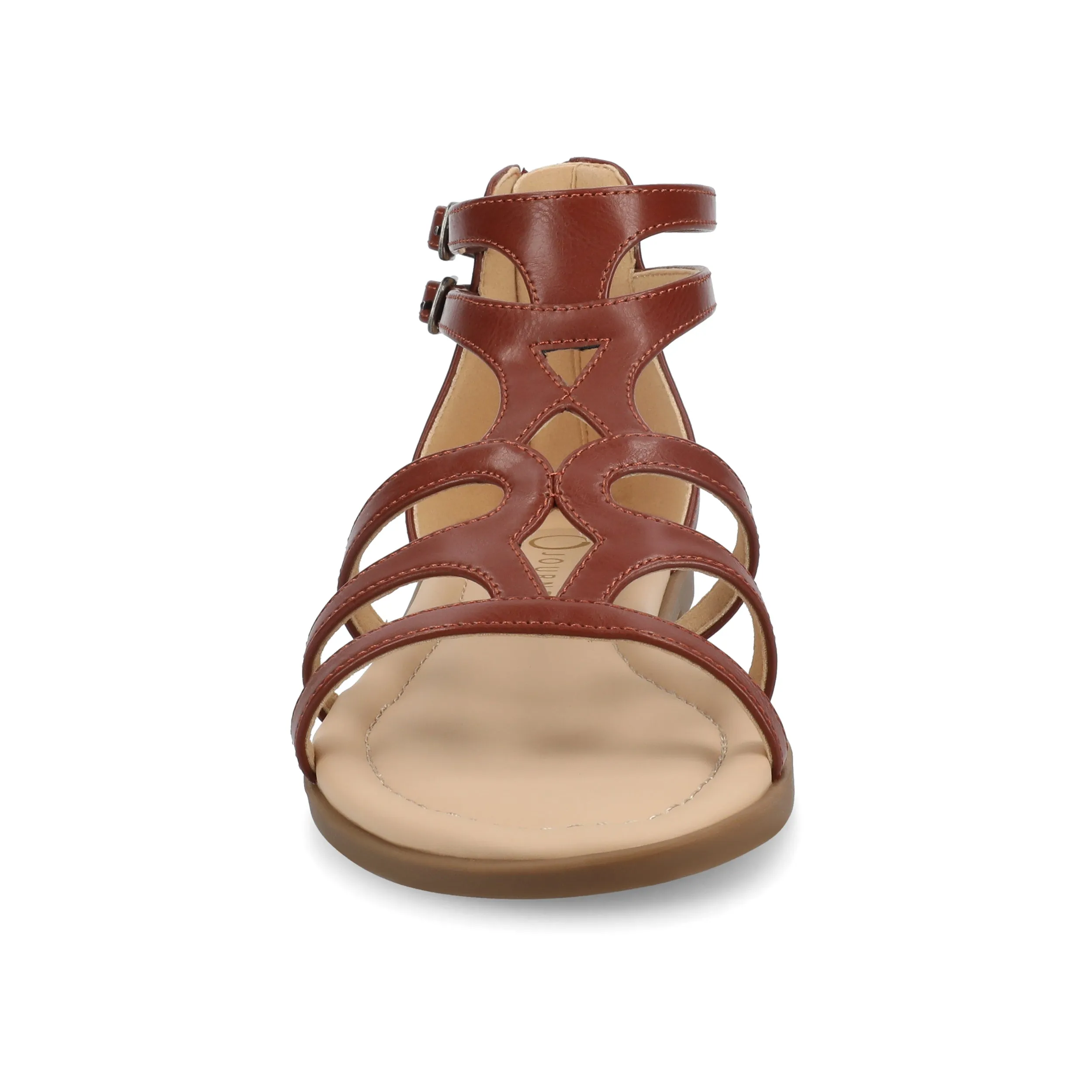 Journee Women's Genneva Medium and Wide Width Flat Sandals