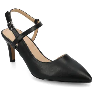 Journee Women's Scipio Medium and Wide Width Pumps