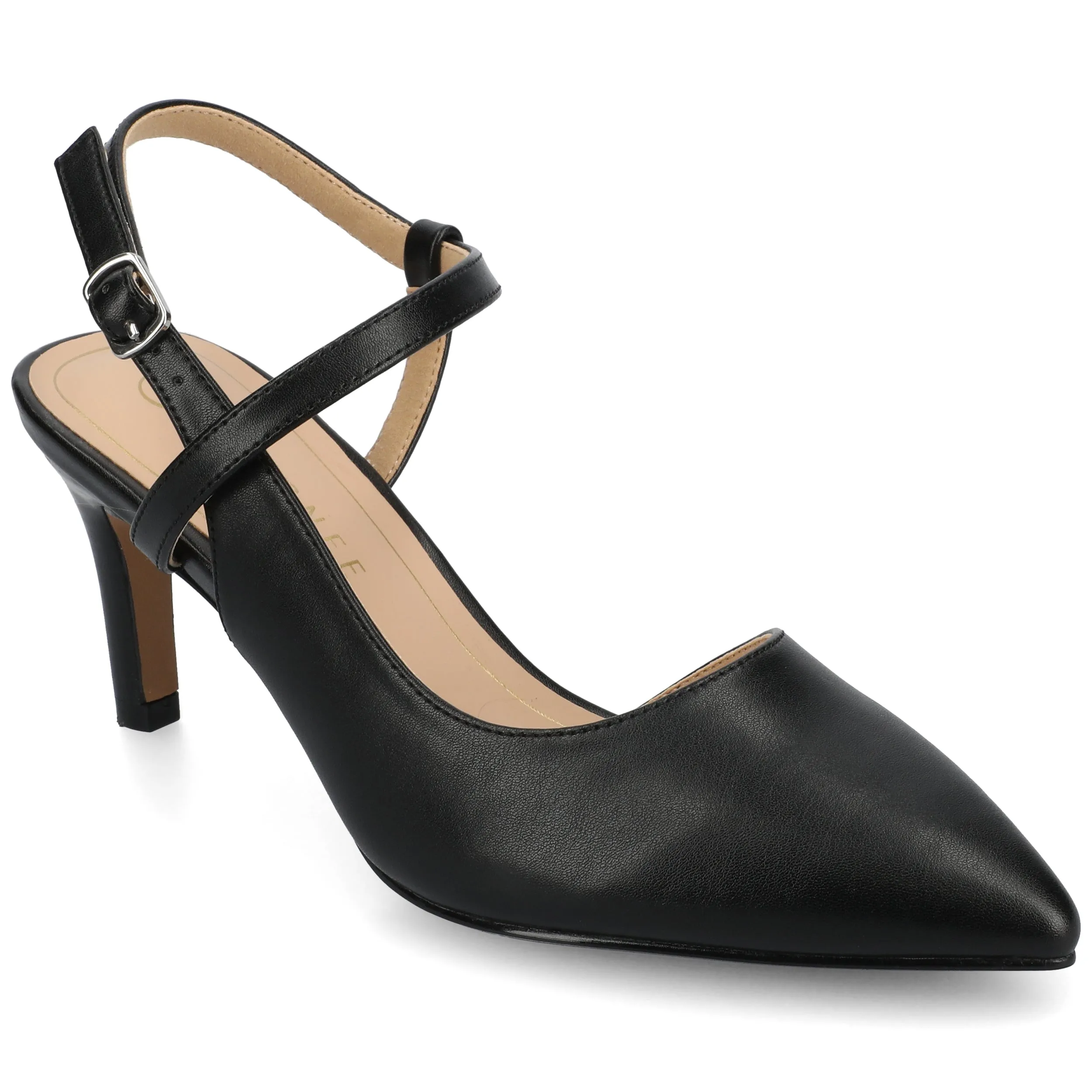 Journee Women's Scipio Medium and Wide Width Pumps