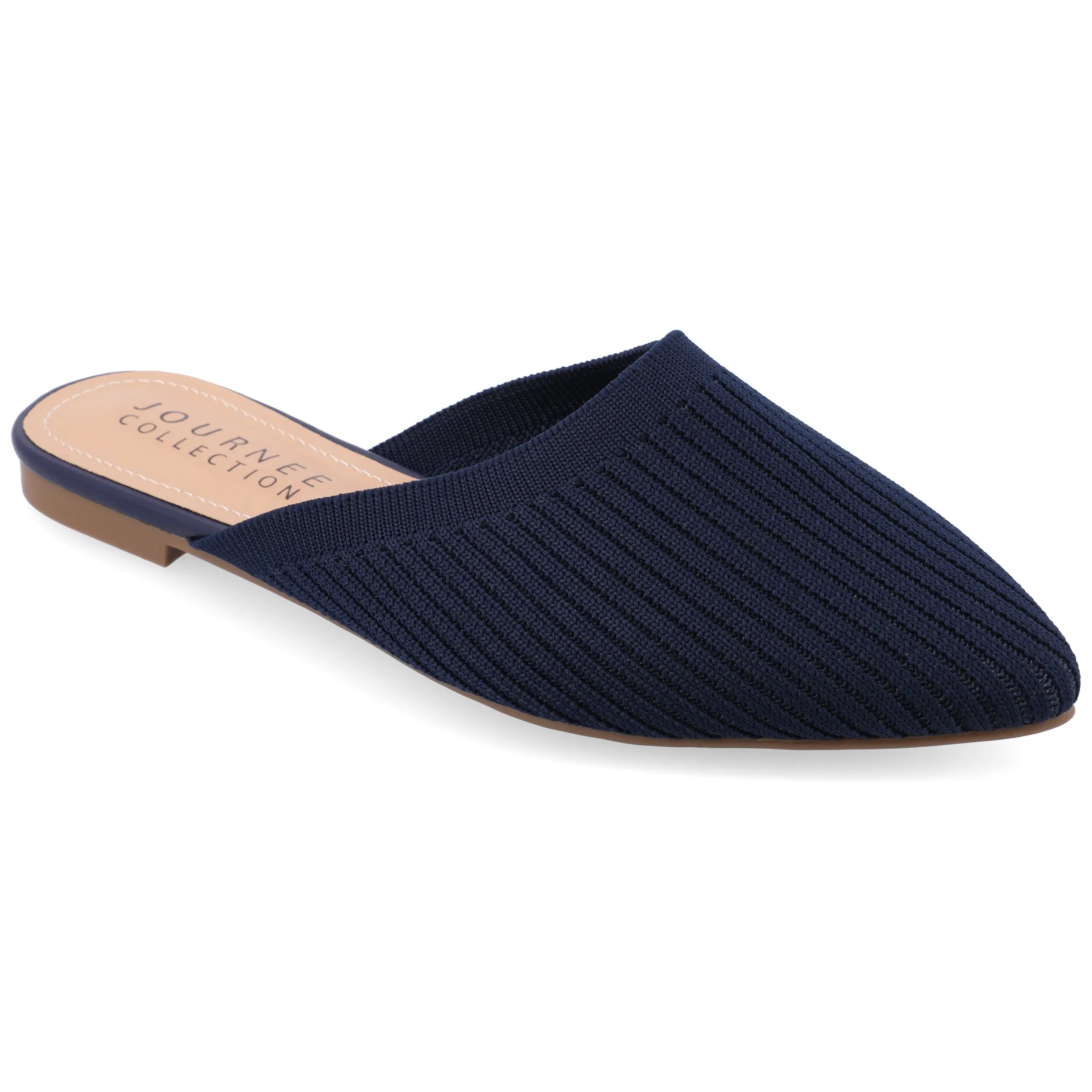 Journee Women's Wide Width Aniee Mule Flats