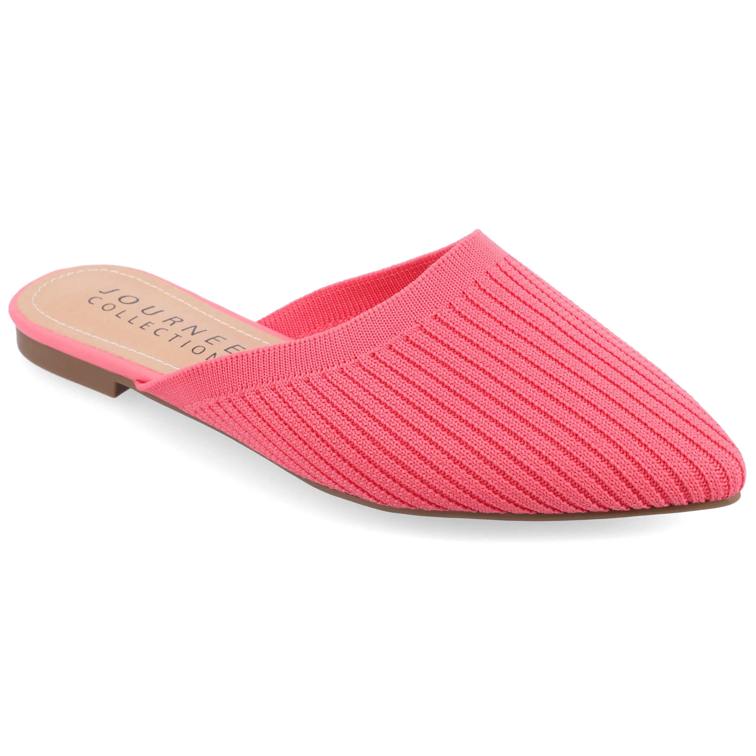 Journee Women's Wide Width Aniee Mule Flats