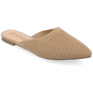 Journee Women's Wide Width Aniee Mule Flats