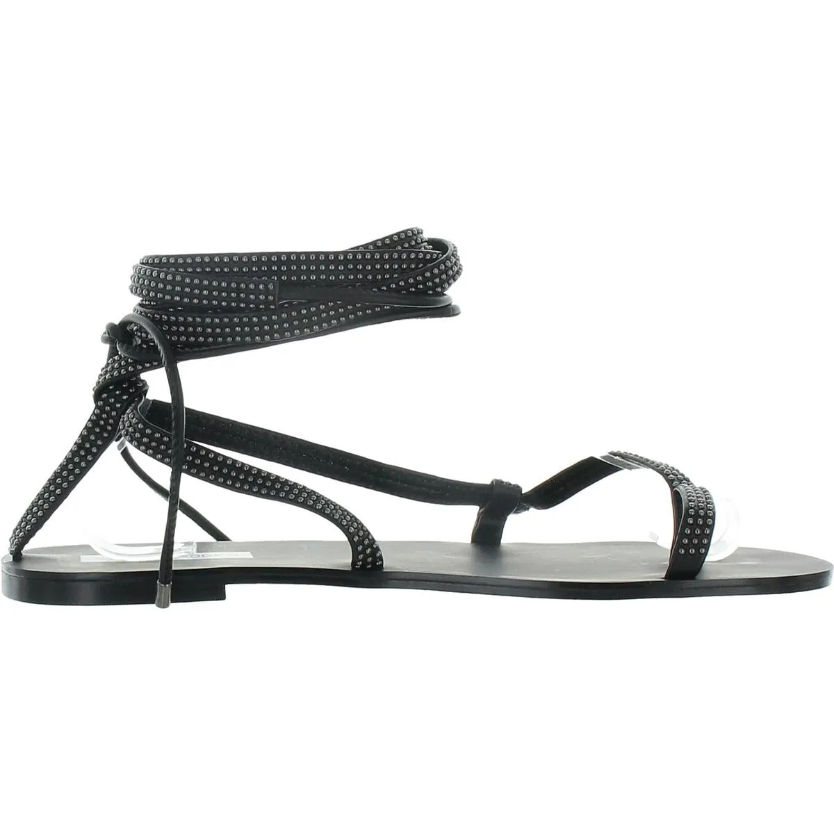 Kala-s Womens Embellished Leather Slide Sandals