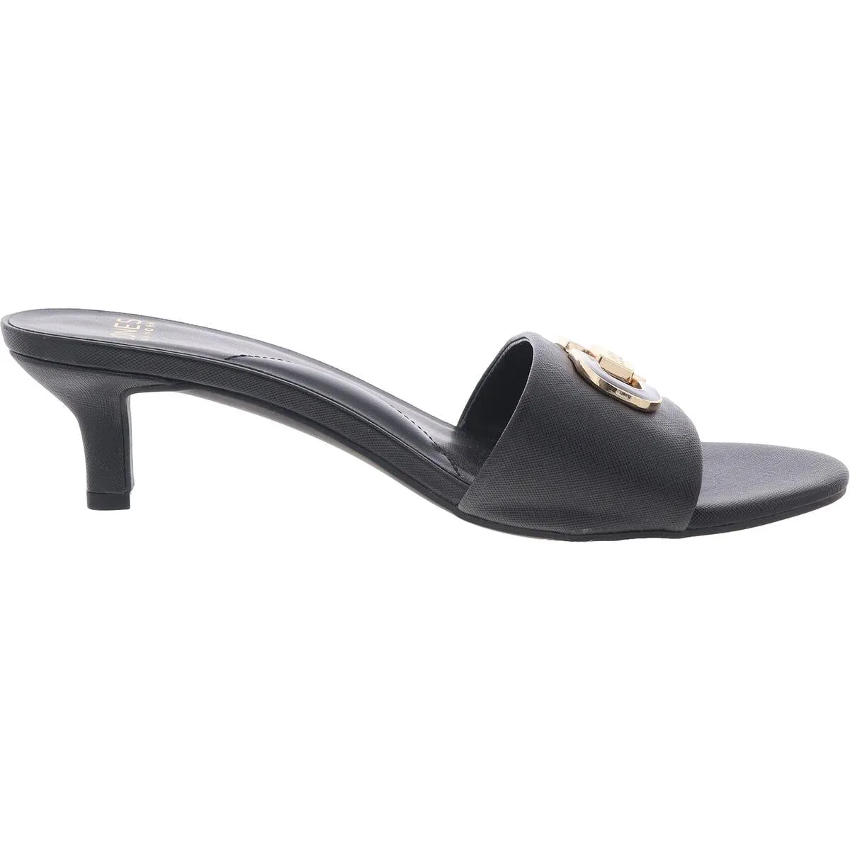 Kalsin Womens Embellished Man Made Slide