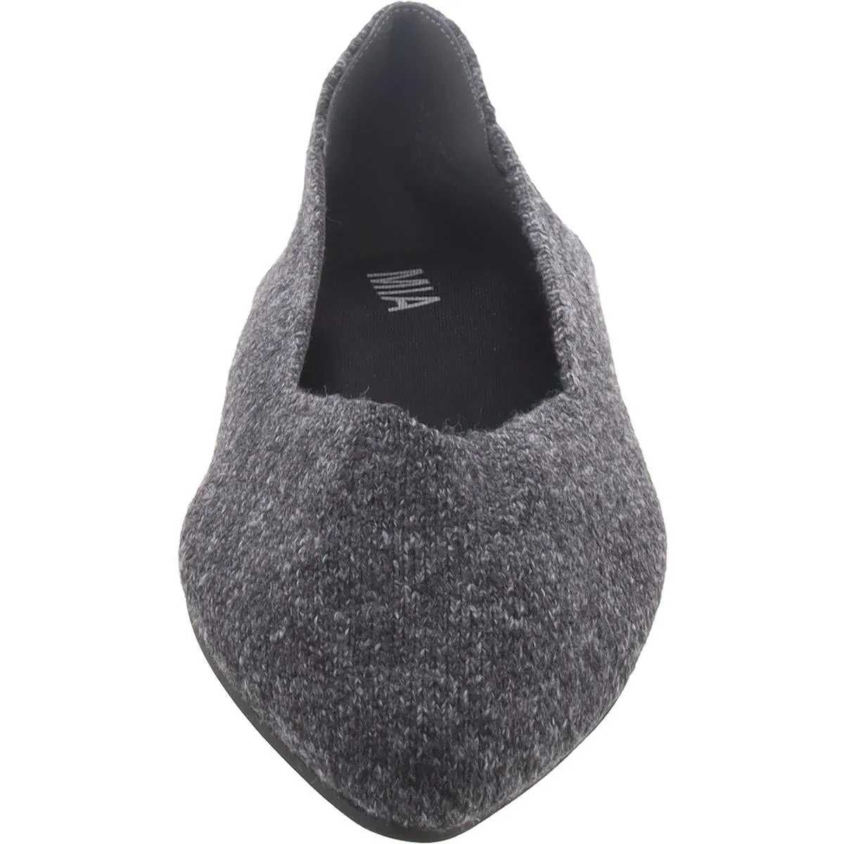 Kerri Womens Knit Slip On Ballet Flats