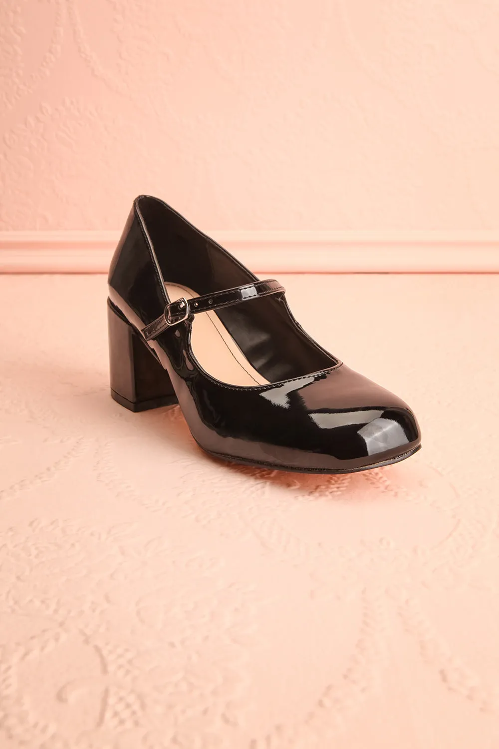 Koolina Glossy | Mary Jane Platform Shoes