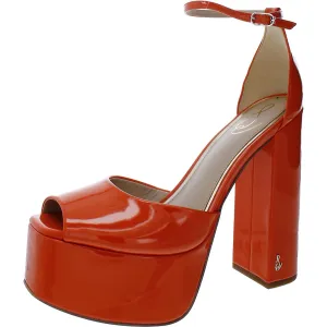 Kori Womens Buckle Ankle Strap Platform Sandals