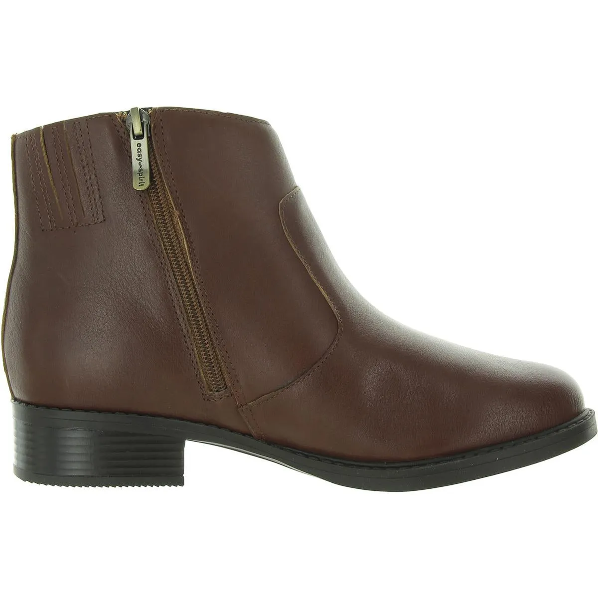 Lacy Womens Leather Padded Insole Booties
