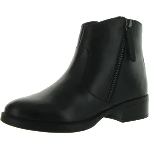 Lacy Womens Leather Padded Insole Booties