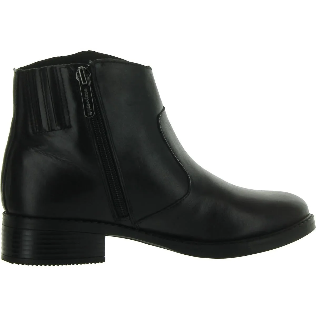 Lacy Womens Leather Padded Insole Booties