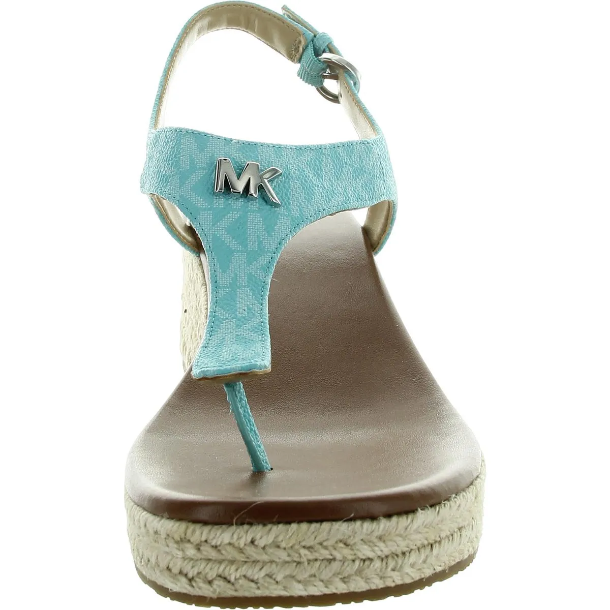 Laney Thong Womens Faux Leather Slingback Espadrilles