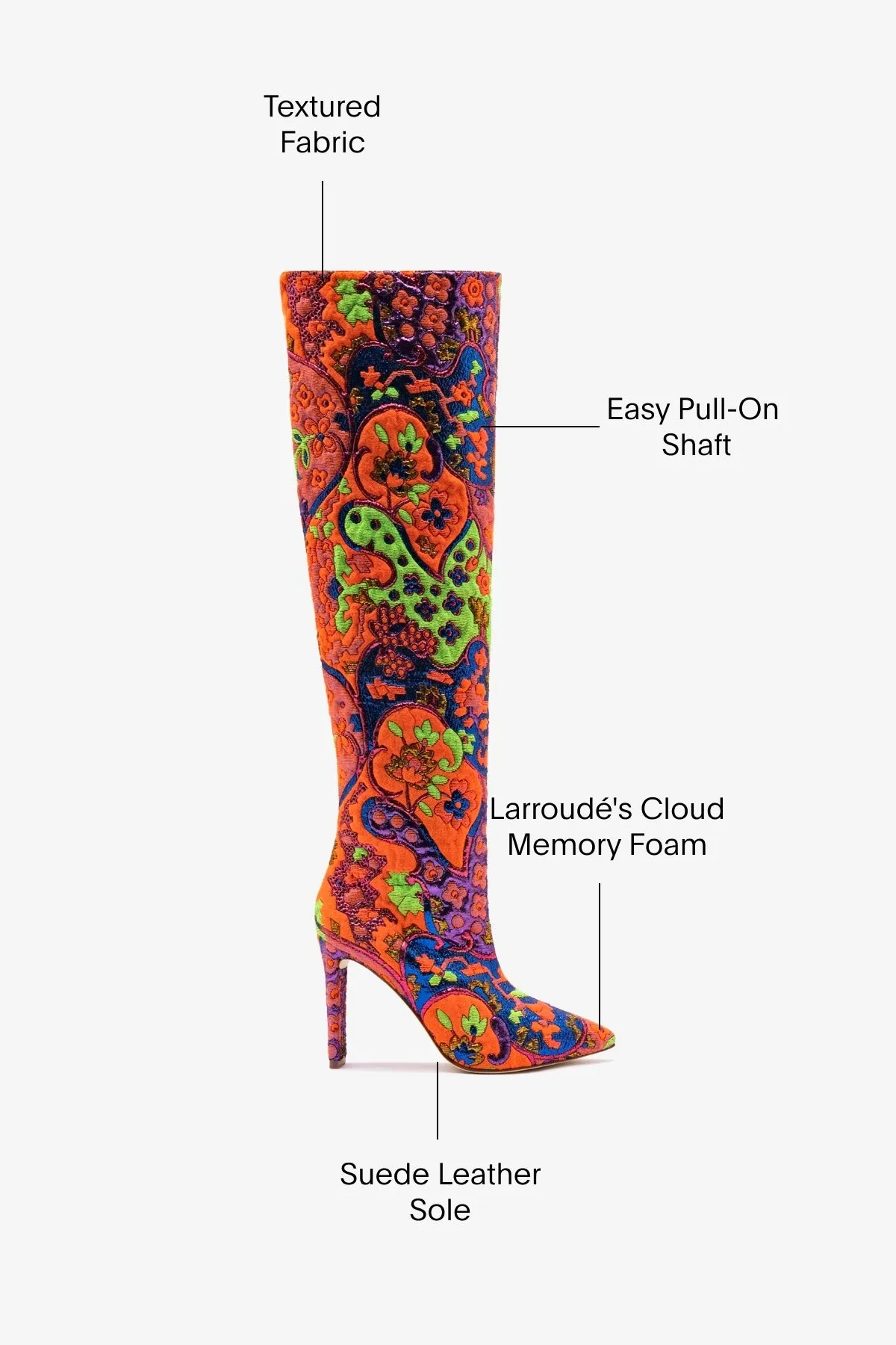 Larroud x Libertine Boot In Kaleidoscope