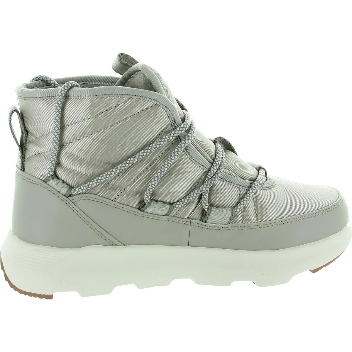 Lea Lo Womens Mixed Media Woven Winter & Snow Boots