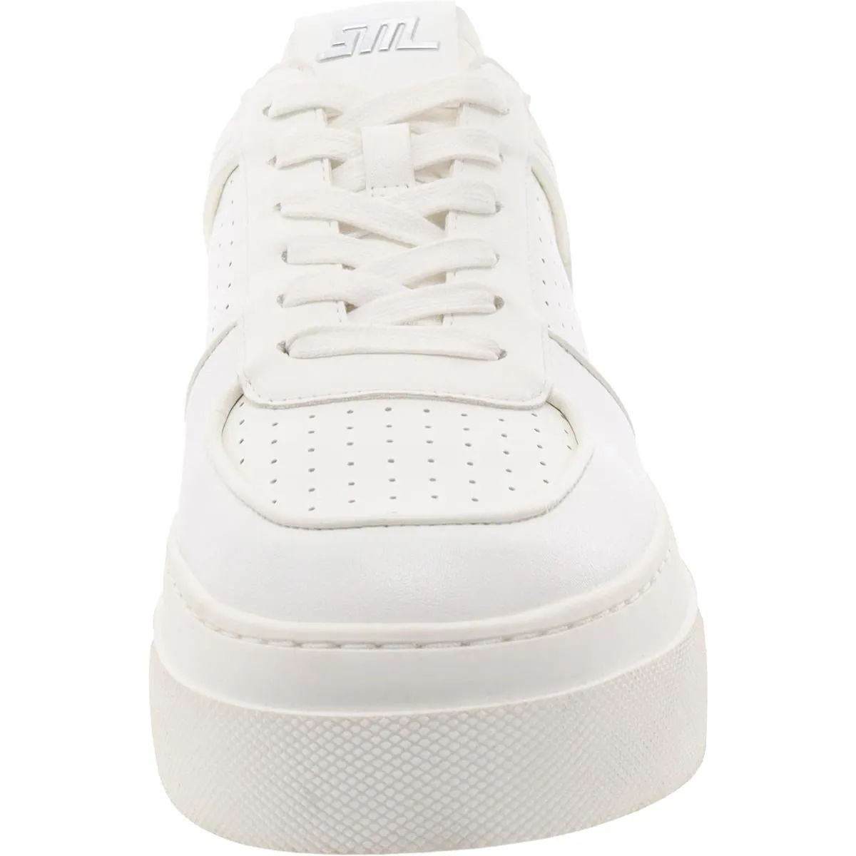 Ledge Womens Faux Leather Lifestyle Casual And Fashion Sneakers