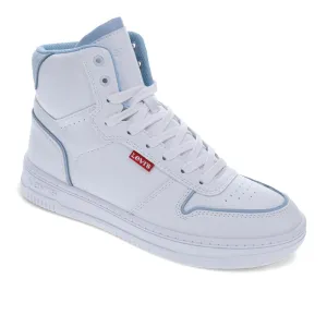 Levi's Womens Drive Hi Synthetic Leather Casual Hightop Sneaker Shoe