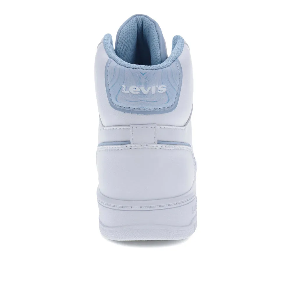 Levi's Womens Drive Hi Synthetic Leather Casual Hightop Sneaker Shoe