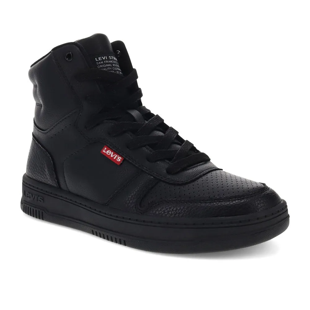 Levi's Womens Drive Hi Synthetic Leather Casual Hightop Sneaker Shoe