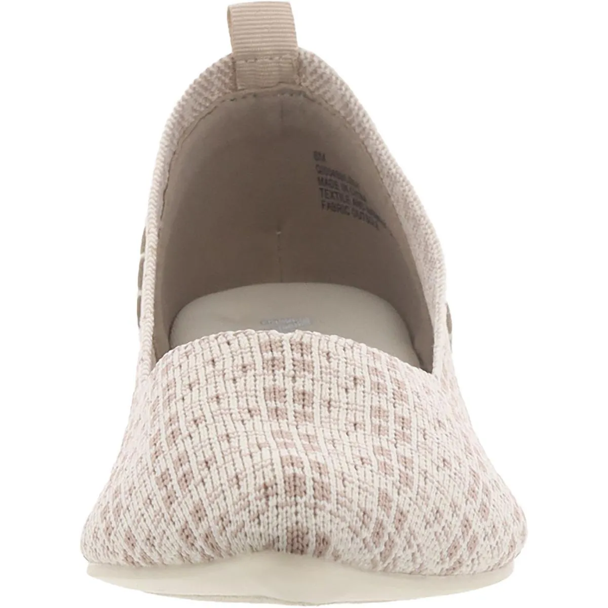 Lissy Womens Knit Pattern Ballet Flats