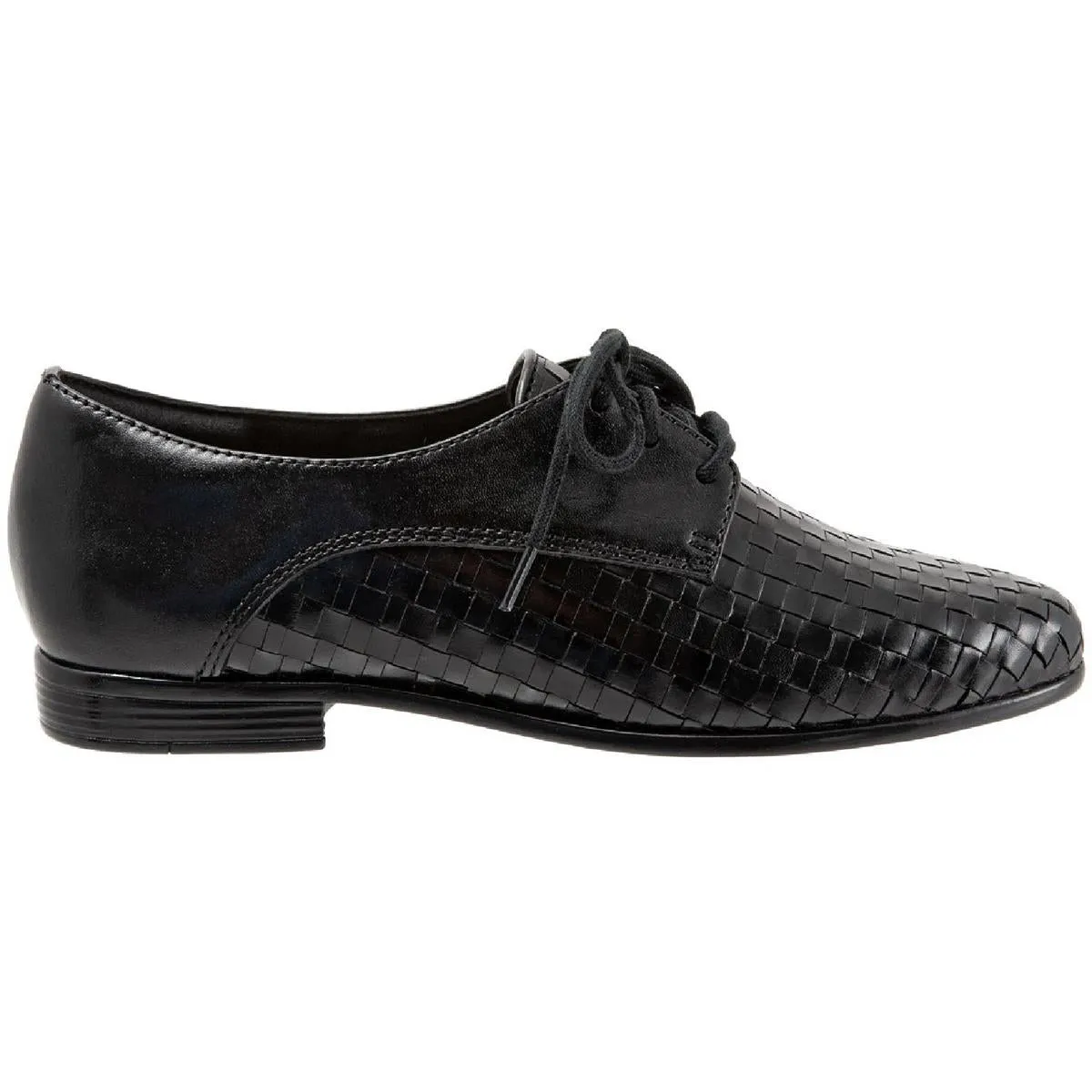 Lizzie Womens Leather Lace Up Oxfords