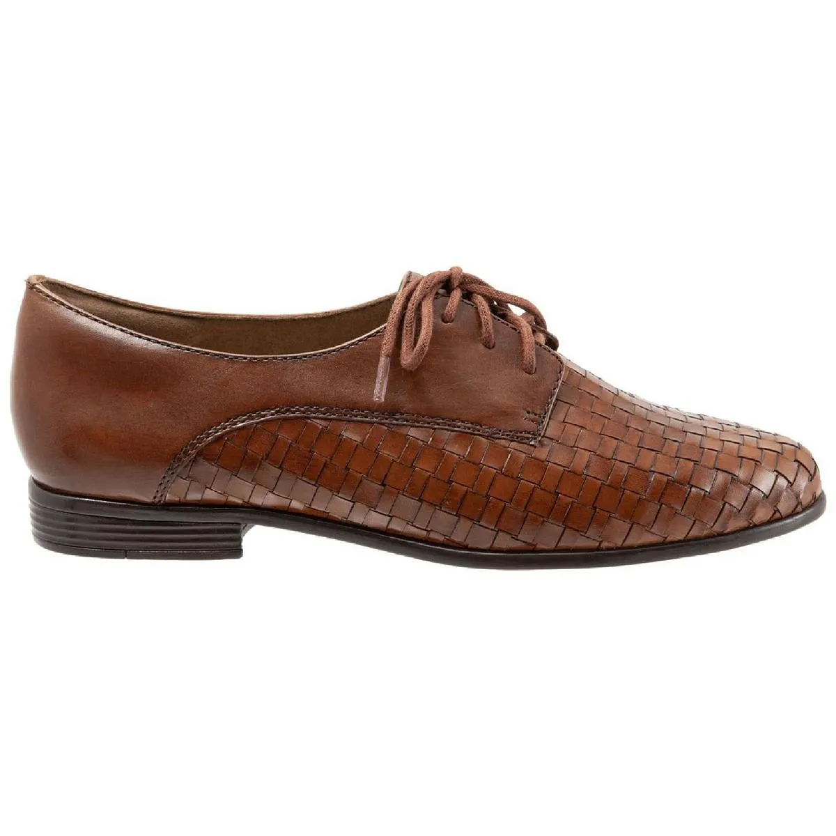 Lizzie Womens Leather Lace Up Oxfords